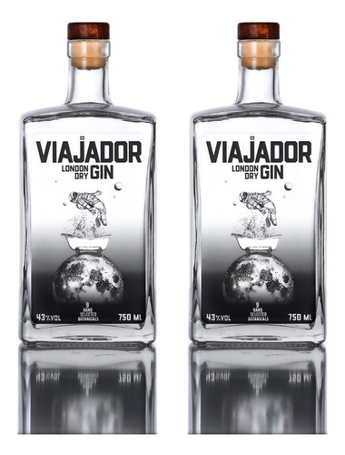 2 Gins Viajador London Dry Gin
