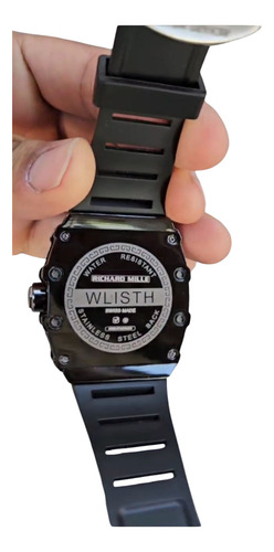 Reloj Rm Clasic Negro Negro Negro (Reacondicionado)
