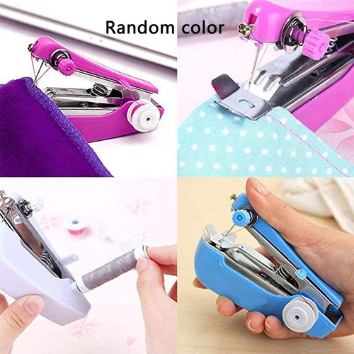 Prático Mini Máquina De Costura Manual Ferramenta De Costura