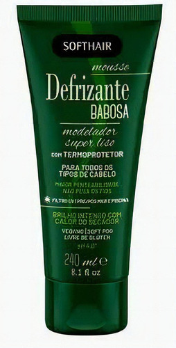 Defrizante Babosa 240 Ml Softhair