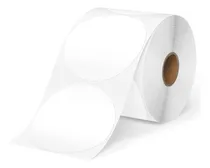 Comprar Munbyn Etiquetas Adhesivas Térmicas Circulares Blancas De...