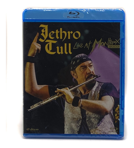 Jethro Tull Live At Montreux 2003 / Blu-ray Nuevo Sellado