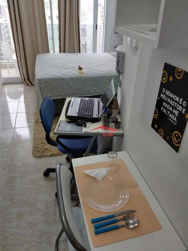 Imagem 2 de 14 de Kitnet Com 1 Dormitório Para Alugar, 24 M² Por R$ 1.200,00/mês - Sé - São Paulo/sp - Kn0004