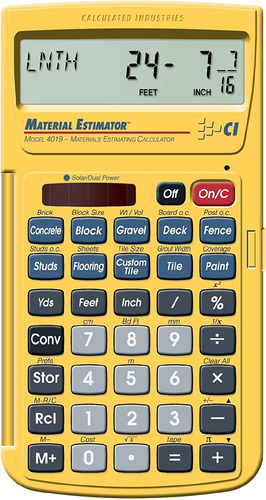 Calculadora De Construccion 4019 | Profesional