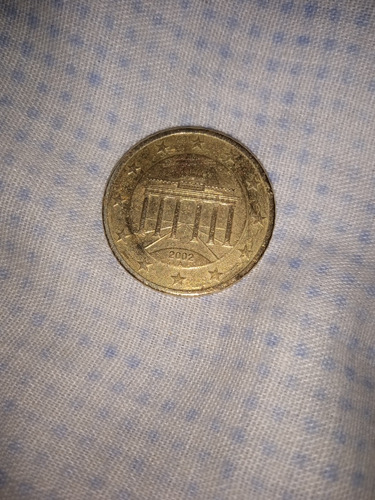 Vendo Una Moneda Antigua Del Año 2002 Alemana 50 Ctm De Euro