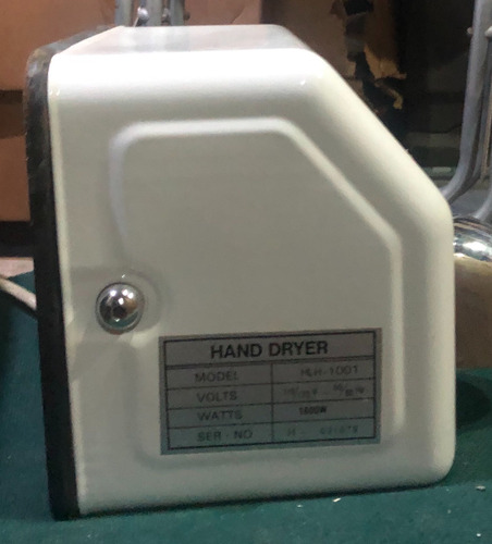 Secador De Manos Hands Dryer 