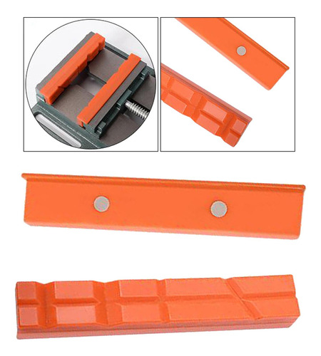 2 Banco De Tornillo De Co Almohadillas De Mandíbula Soporte