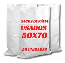 Comprar 50 Sacos De Ráfia Usado 50x70 Para Entulho Reforma Obras