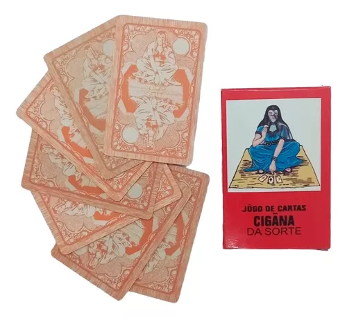 Tarot Cigana Da Sorte Vermelho 36 Cartas e Manual - Filho da Lua - Tarô /  Baralho Cigano - Magazine Luiza