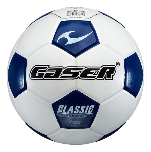 Balón Futbol Classic Laminado Mate No. 3,4,5 Gaser Color Azul Tamaño 3