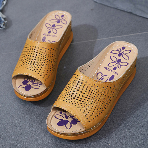 Zapatillas Con Cuñas N Para Mujer, Zapatos De Tacón A La Mod
