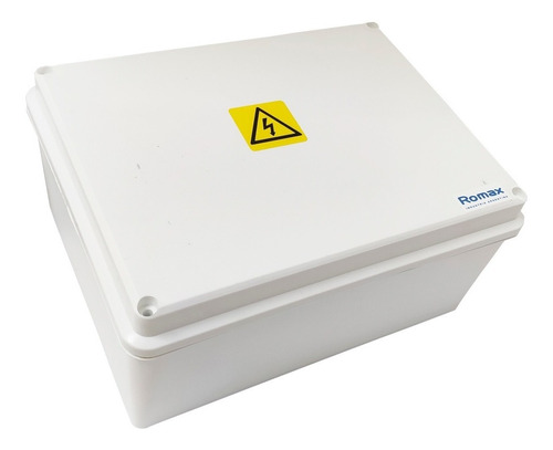 Caja Estanca Exterior Ip 65 Romax 15x20x10 Color Blanca 