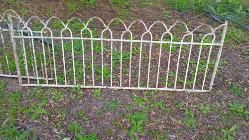 Reja Antigua Cerco 3.34 X Blanco (Usado)