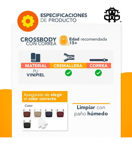 Imagen 6 de 7 de Bolso Para Dama Mini Crossbody Moda Juvenil Casual Mb