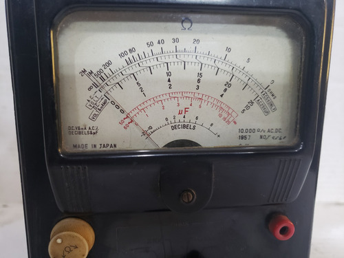Multimetro Analogico Casie H-70 Made In Japan (Usado)