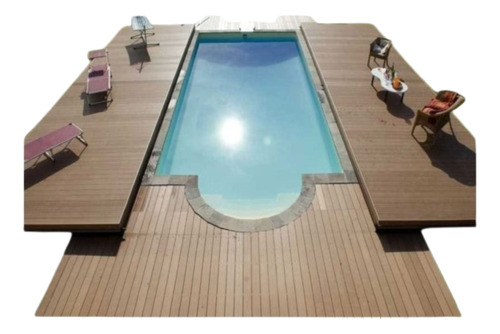  Cubre Piscina - Deck Retráctil - Cobertor Piscina