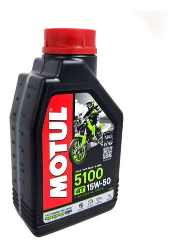 Aceite Motul 5100 4t 15w50 Semi-sintético 1 Litro