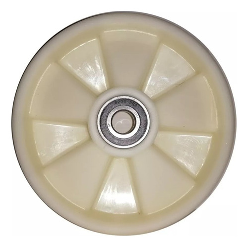 2pcs Rueda Patín Hidraulico Nylon Carga Direccional 180*50