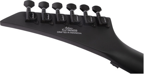Jackson King V - Kvxmg Satin Black - Material de escala Msi Black Laurel