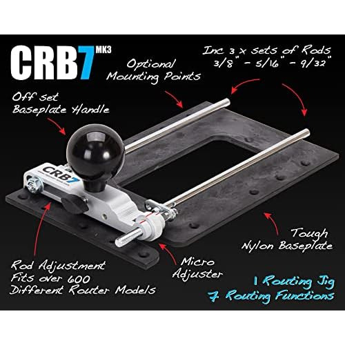 Base De Router De Ón Crb7 Mk3 - 7 Funciones Partir De...