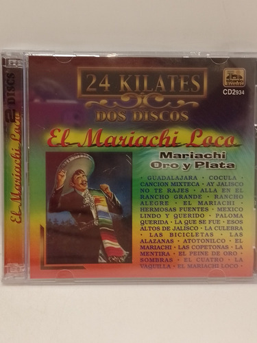 El Mariachi Loco Cd Doble Nuevo 