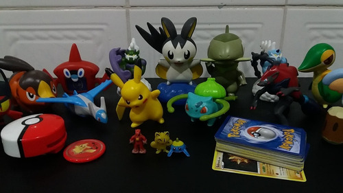 Kit Com 23 Brinquedos Pokemon Originais