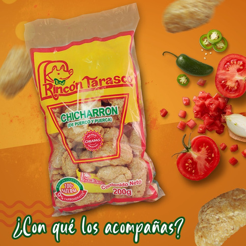 Chicharrón Botanero De Cerdo Rincón Tarasco Fritura Snacks
