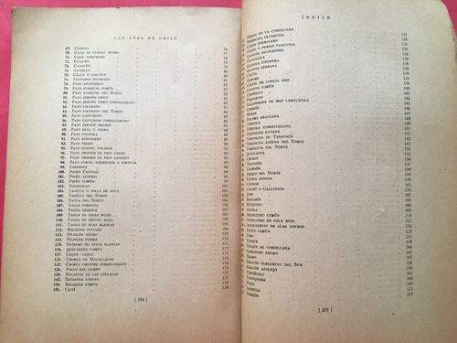 Las Aves De Chile En Su Clasificación Moderna 1945 R. Housse (Usado)