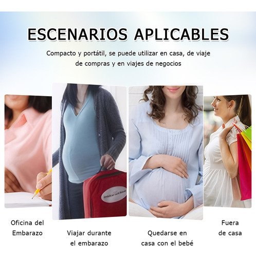 Doppler Fetal Portátil Con Pantalla Lcd Detector De Latidos