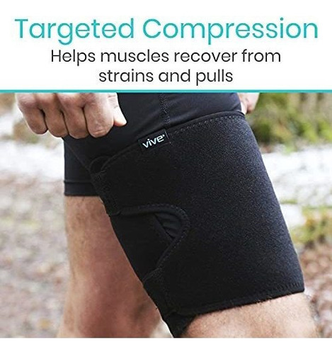 Vive Thigh Brace - Envoltura Cuádruple De Isquiotibiales