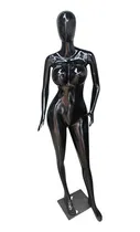 Comprar Maniquí Negro De Fibra De Vidrio Femenina 1,71 Cm Por 50 Cm