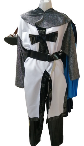Disfraz Caballero Medieval Cruzadas Suit Costume Envio Grat