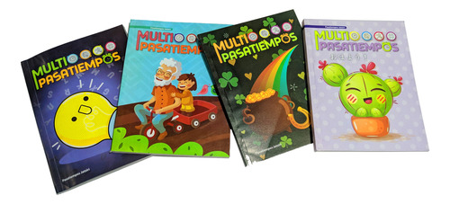 Set 4 Multipasatiempos Multijuegos