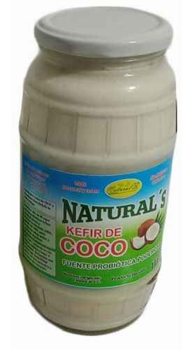  Kefir Coco Probiotico, Kefir Leche Vegetal, Kefir Vegano