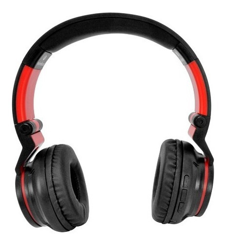 Audifono Tipo Diadema Bluetoot Master Rojo Ms-headbt1