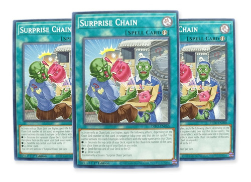 Yugi-oh! Surprise Chain Difo-en068 Comun