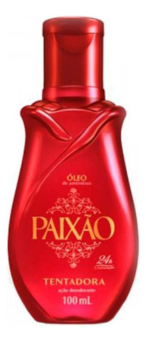  Óleo Desodorante Corporal Tentadora Paixão Frasco 100ml