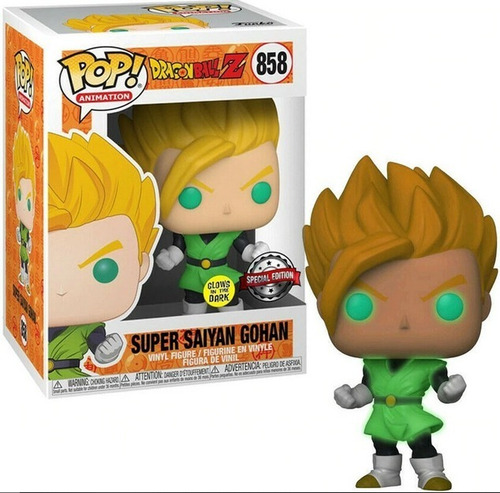 Funko Pop Dragonball Z  Saiyan Gohan Gitd Special Edition