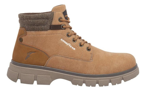Bota De Caballero Casual Goodyear B518 Color Camel