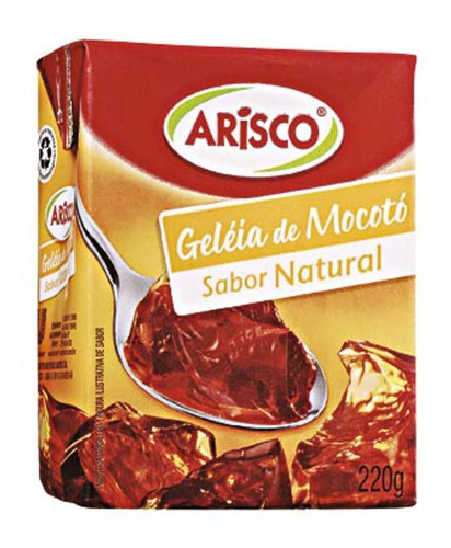 Geleia de Mocotó Natural Arisco Caixa 220g