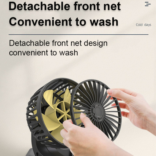 Ventilador De Coche De Doble Propósito Para Coche Y Hogar Co