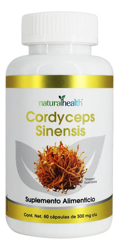 Cordyceps Sinensis 60 Cápsulas Natural Health