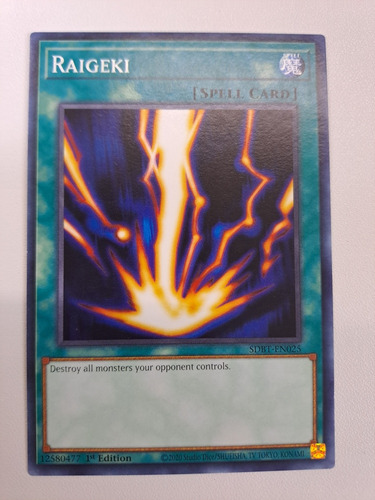 Raigeki Sdbt-en025 Comun Yugioh 