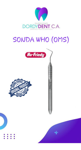 Sonda Who (oms) Hu-friedy Pcp11.5b6