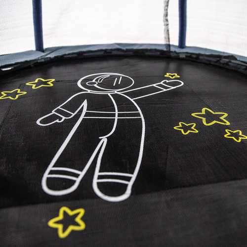 Mini Cama Elástica Con Red De Cierre Para Niños