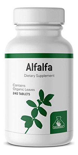 Graminex Alfalfa Tablets - Suplemento Superalimento Verde Si