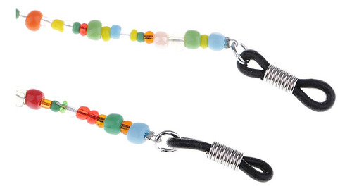 2x Sostenedor Collar Correa De Cadena Colorida Del Cordón