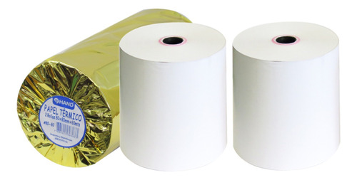Pack 2 Rollos Papel Termico 80mm X 60mt