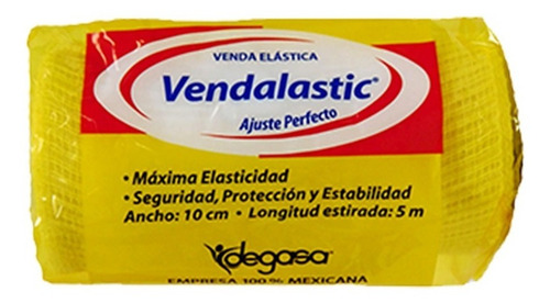 Venda Elástica Vendalastic 10cmx5m - Paquete Con 12pz