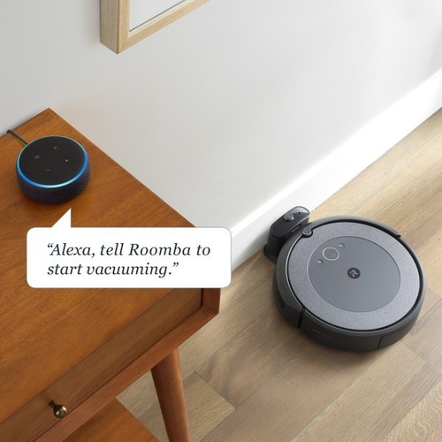 Aspiradora Robot Roomba I3 Wi Fi Con Sensor De Obstáculos Color Gris